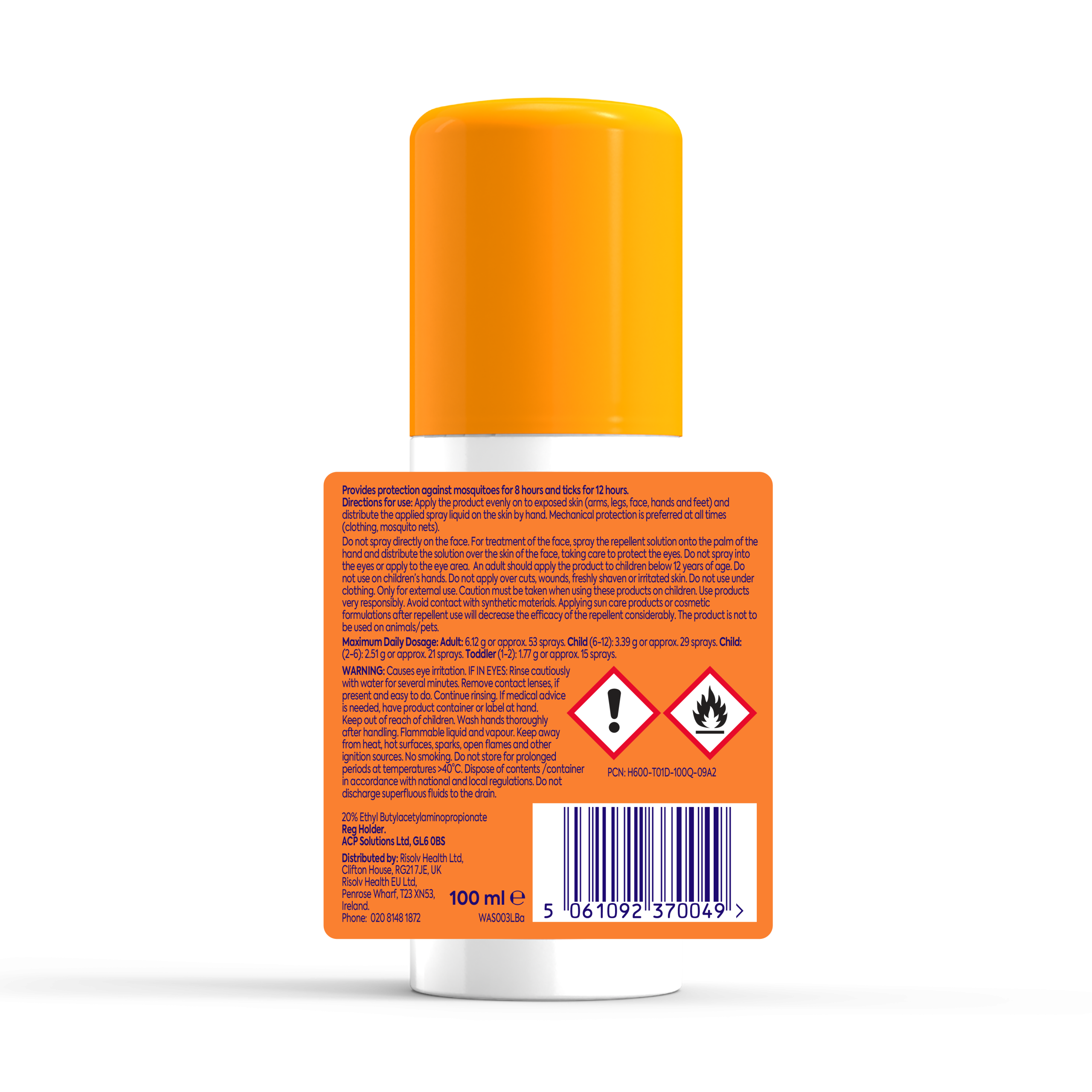Wasp-Eze® Insect Repellent Max Strength Spray